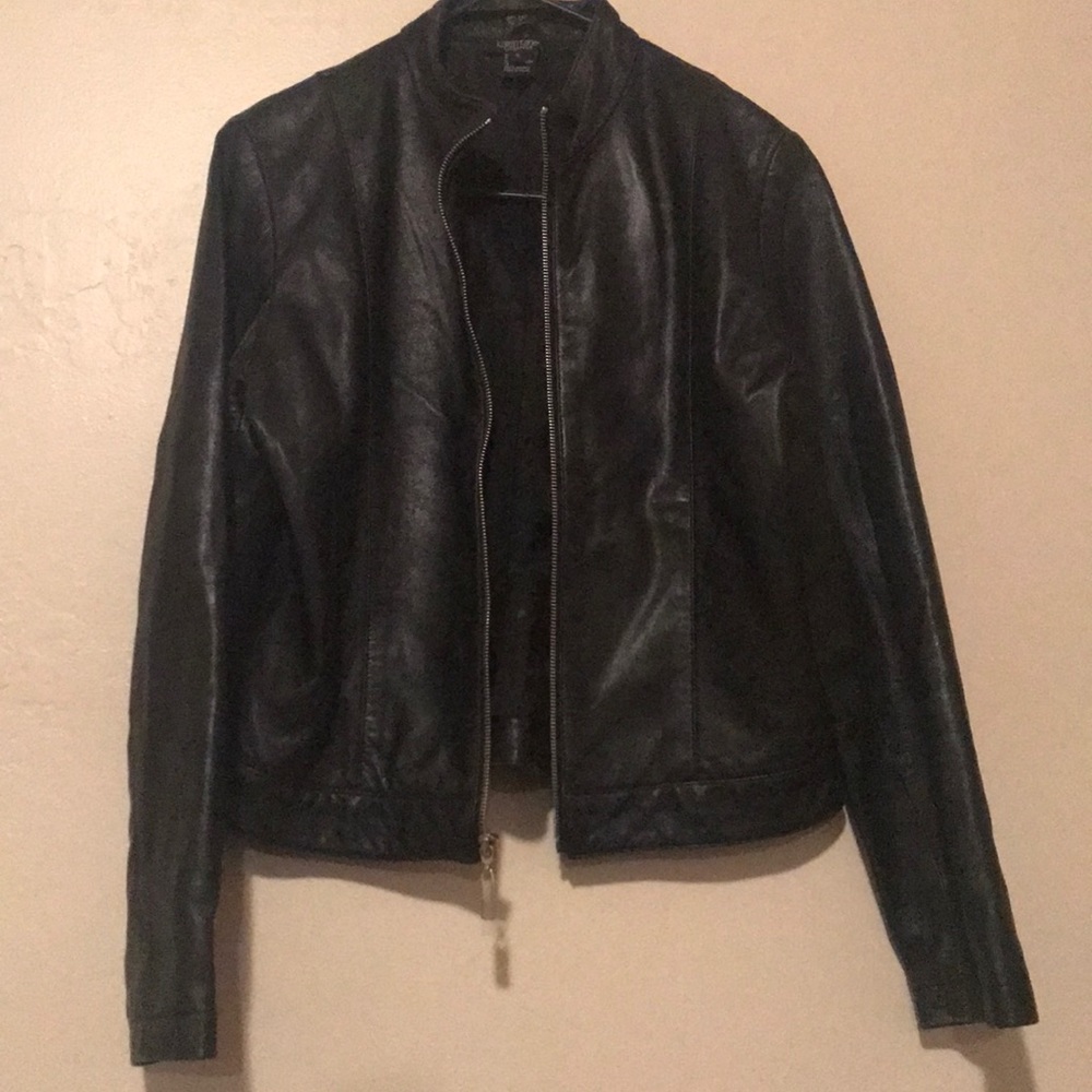 Karen Kane Black Leather